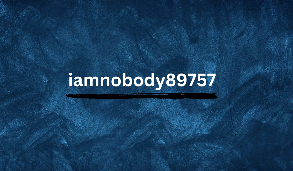The Enigma of iamnobody89757: Unveiling the Power of Anonymity Online